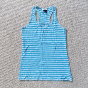 OAKLEY RACER BACK STRIPED TANK TOP